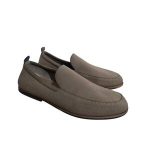 Rothy's Men's Ravello Loafers Taupe Knit Slip On Comfortable Dress Shoes Sz 10.5